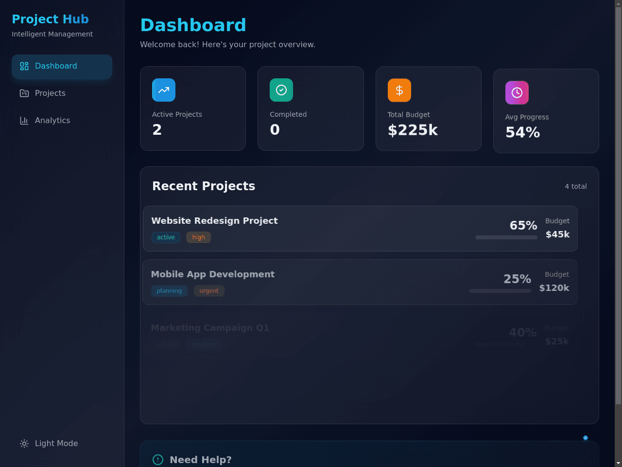 Flow Dashboard
