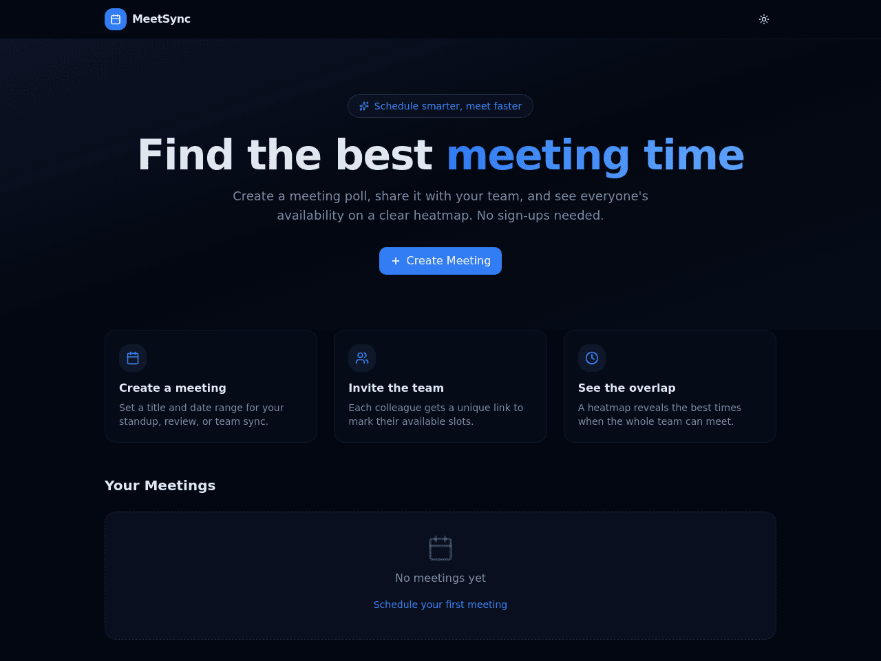 Meeting Scheduler