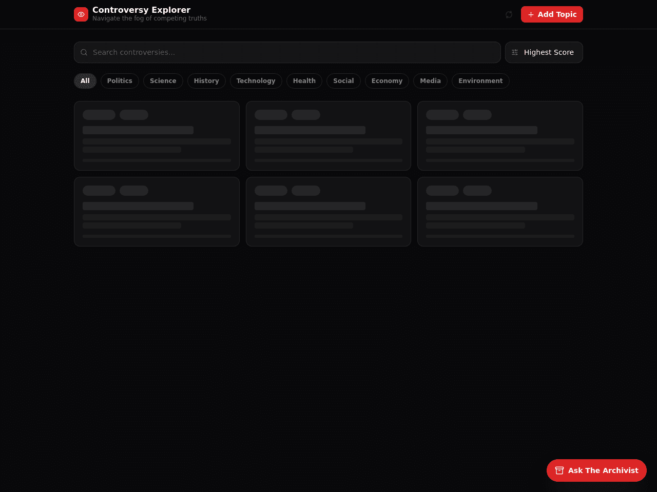 Controversy Explorer