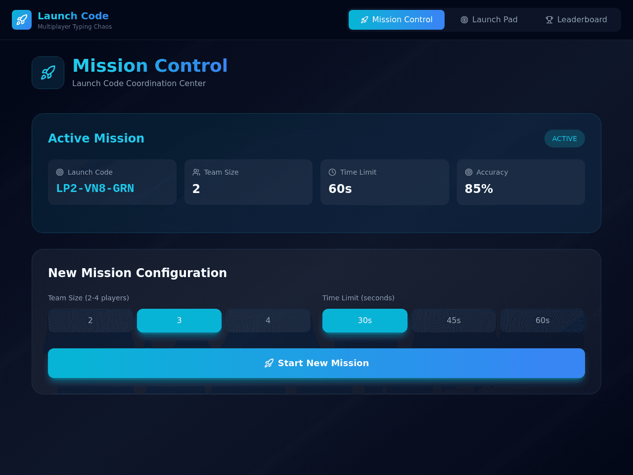 Launch Console