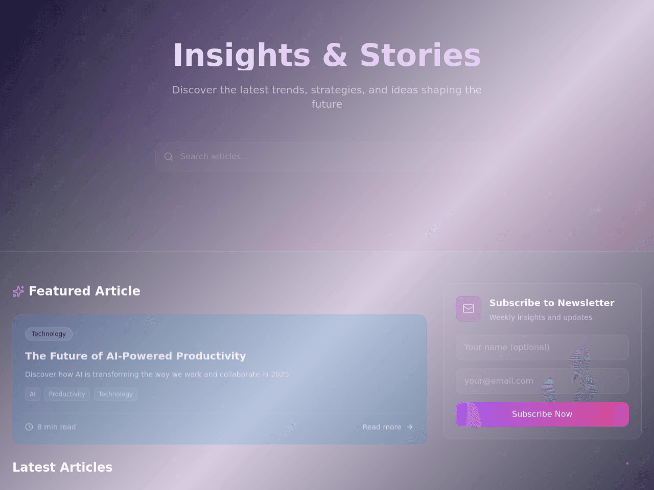 Content Flow Dashboard