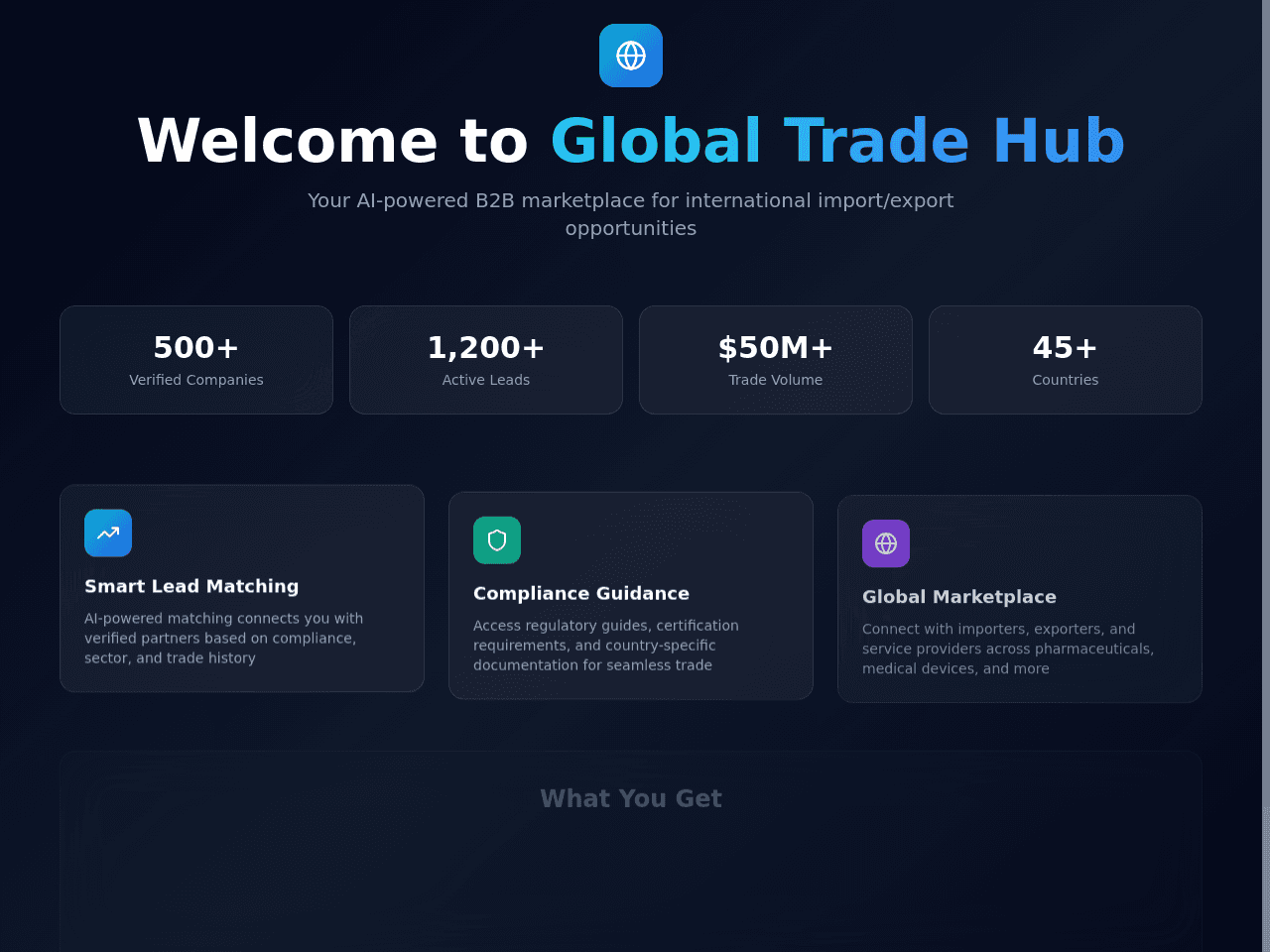 Trade Nexus Dashboard