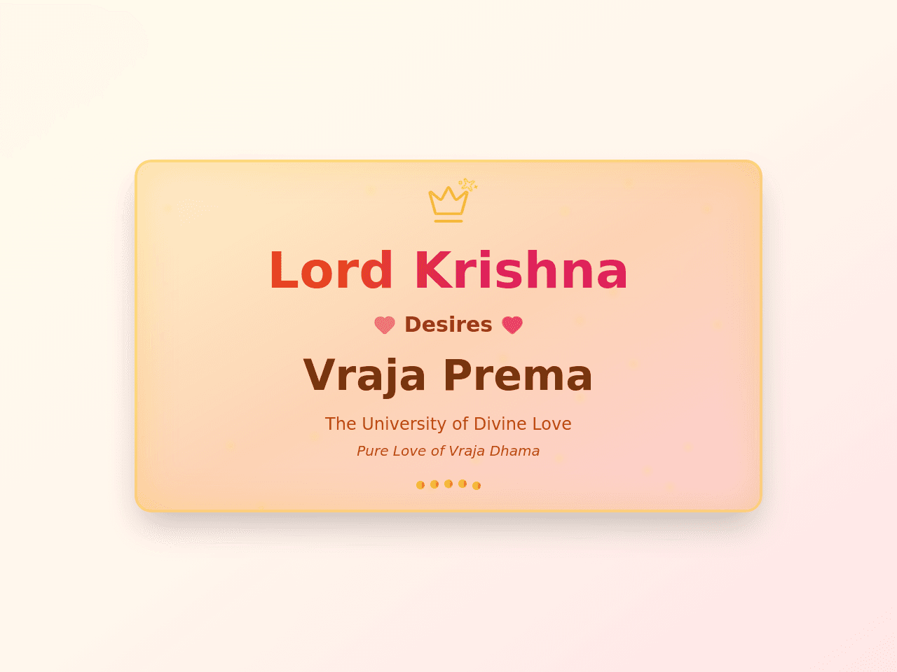 Krishna Love Canvas