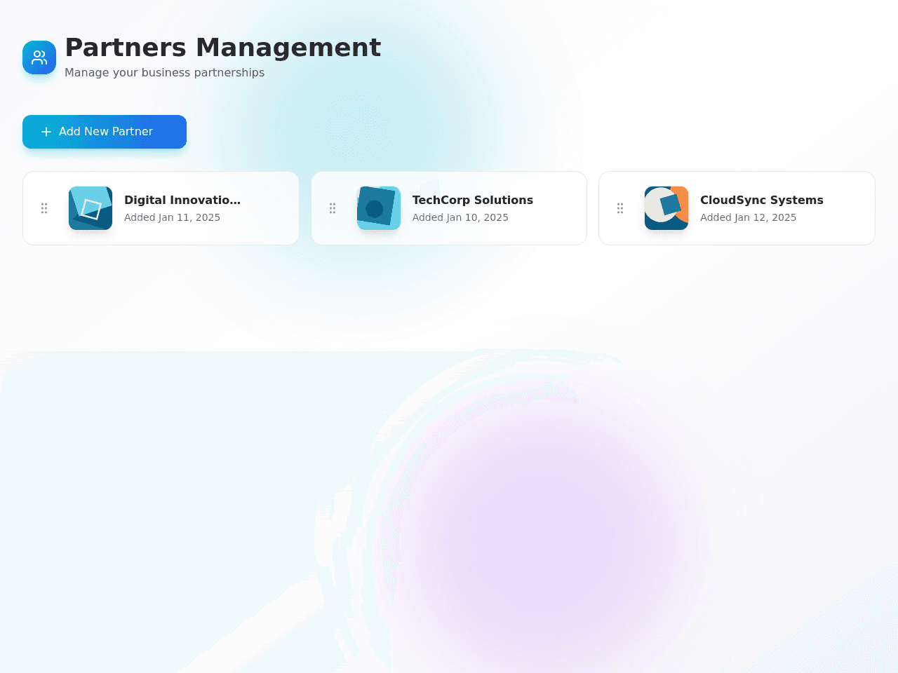Partner Flow Dashboard