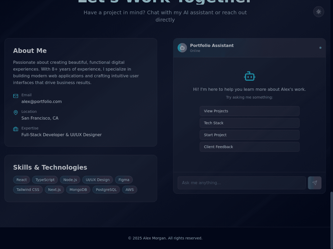 Portfolio Portal