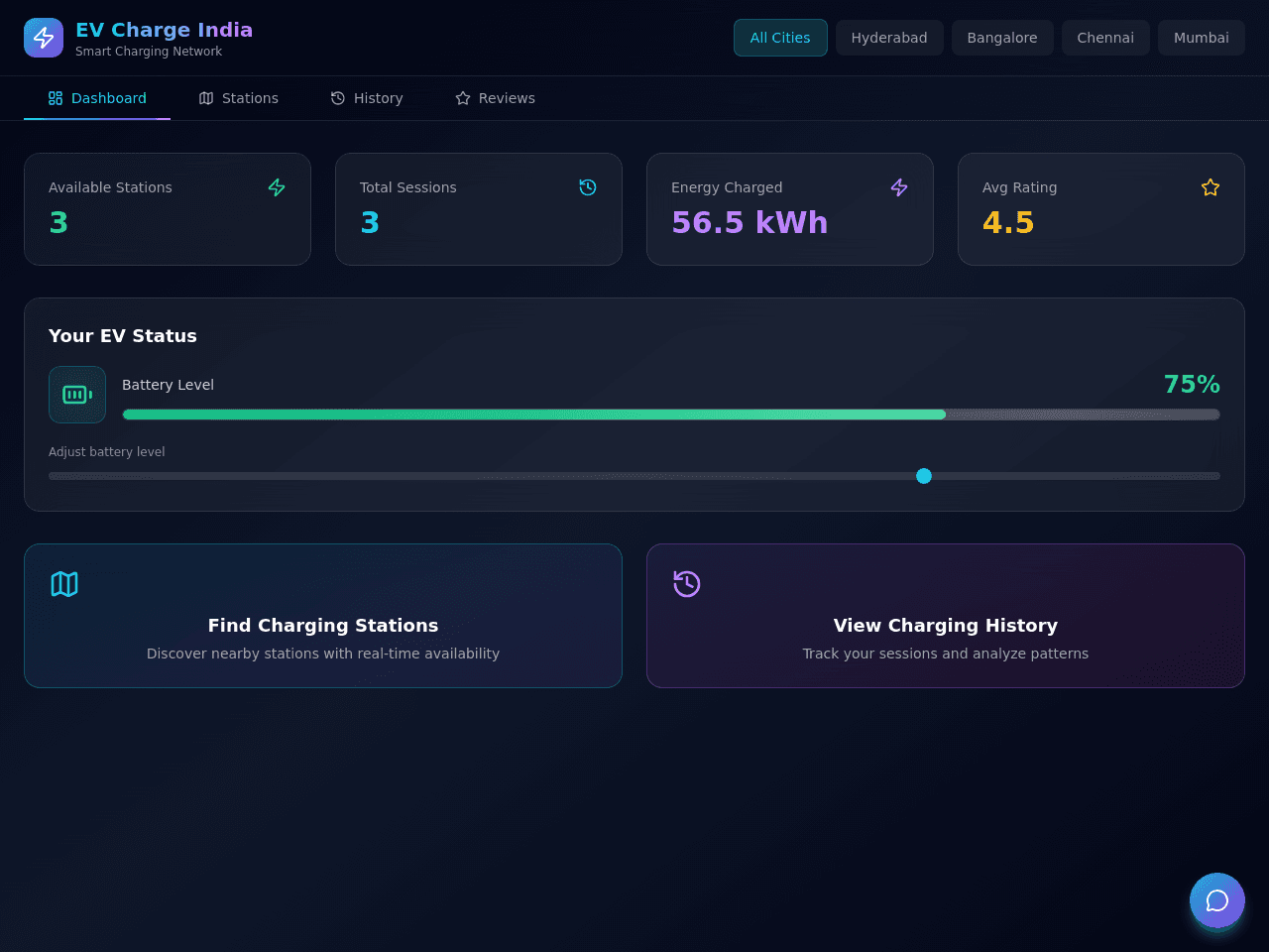 EV Journey Navigator