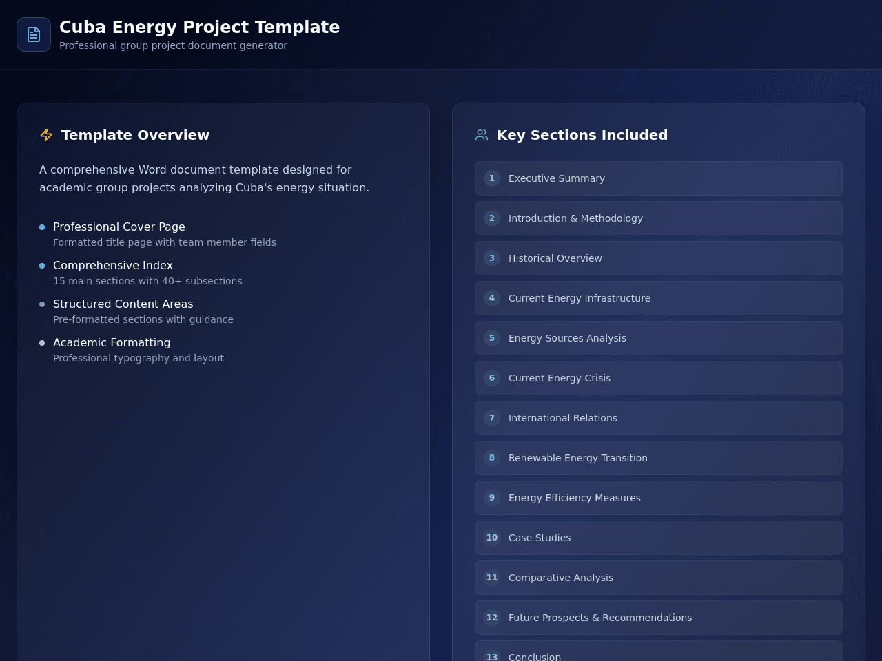 Energy Project Studio