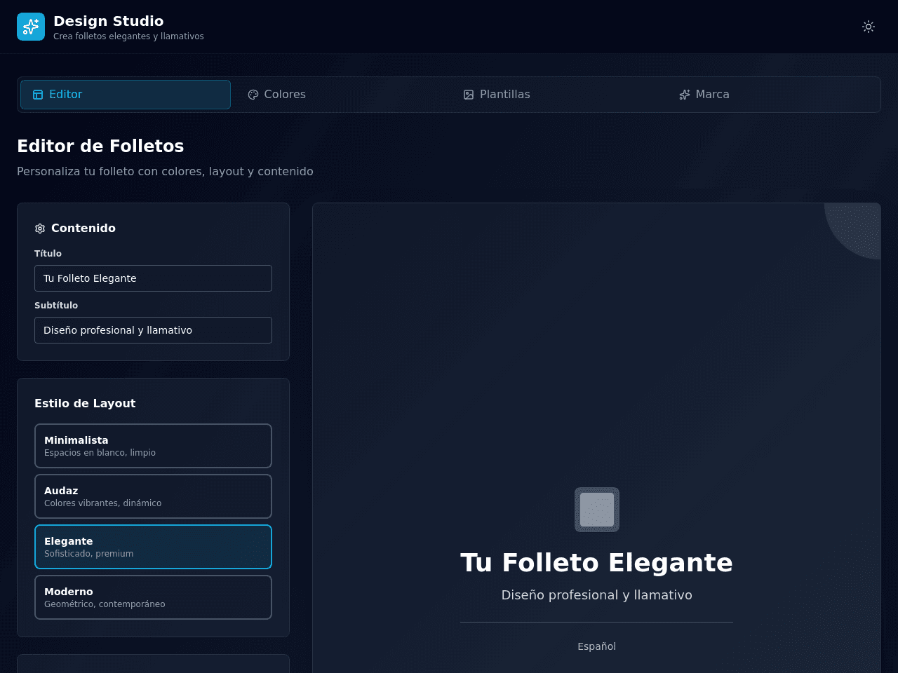 Folio Designer