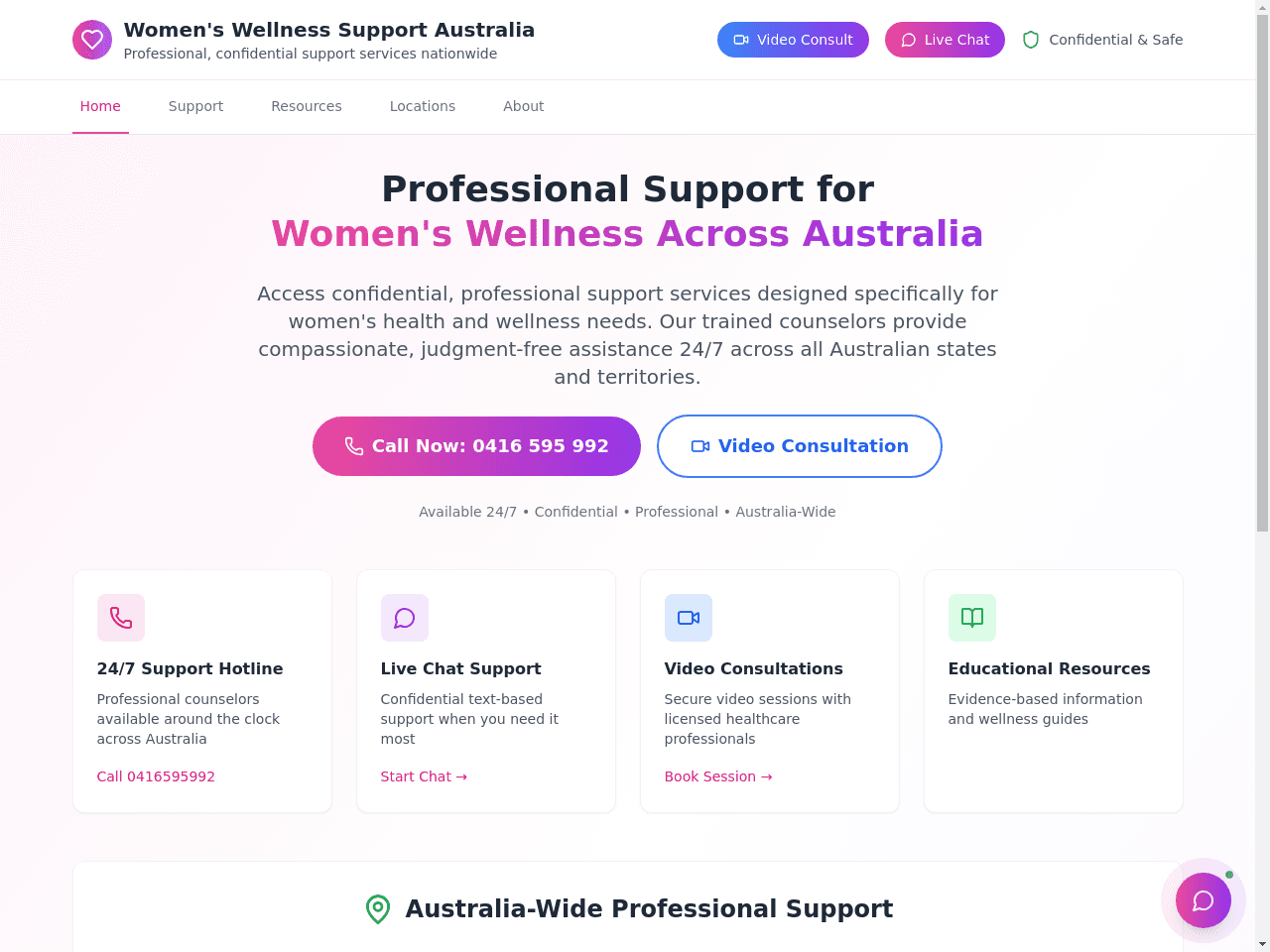 Orgasm Support Line
