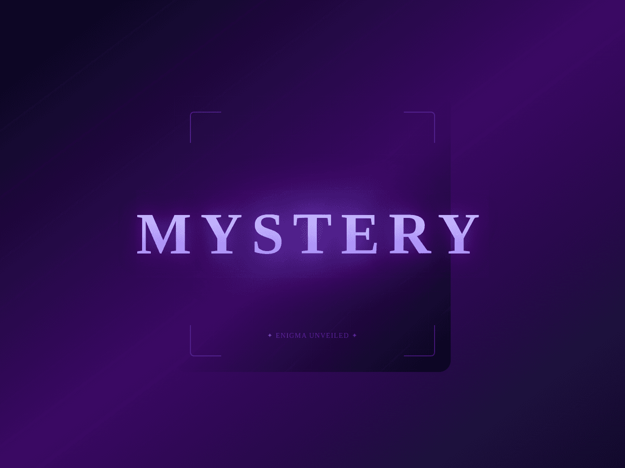 Mystery Design Studio