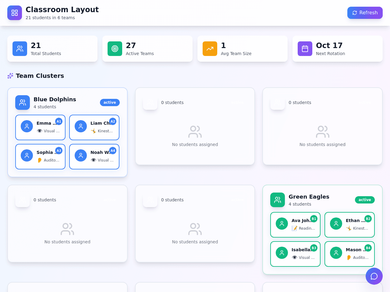Classroom Layout Planner
