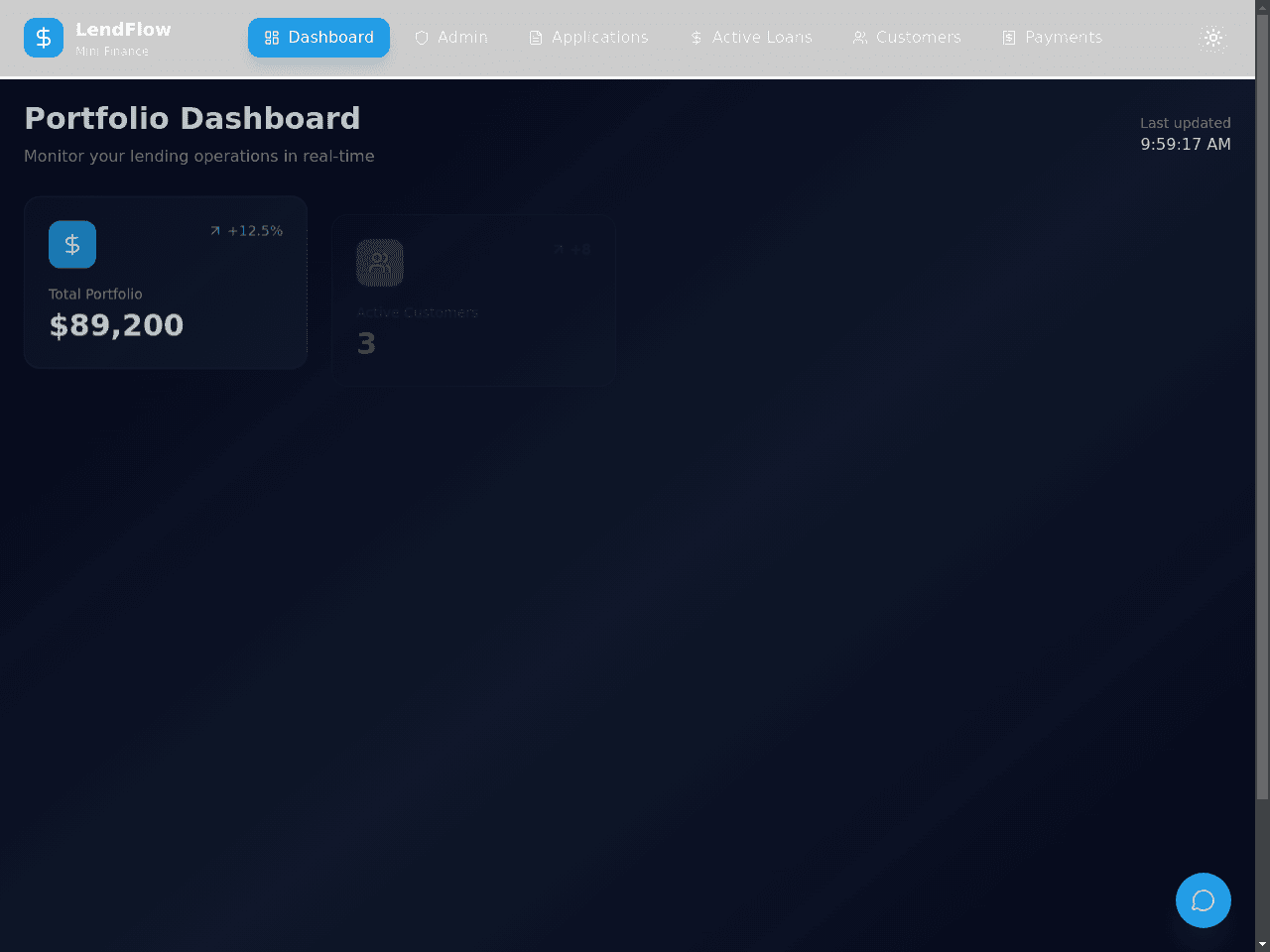 Lending Flow Dashboard