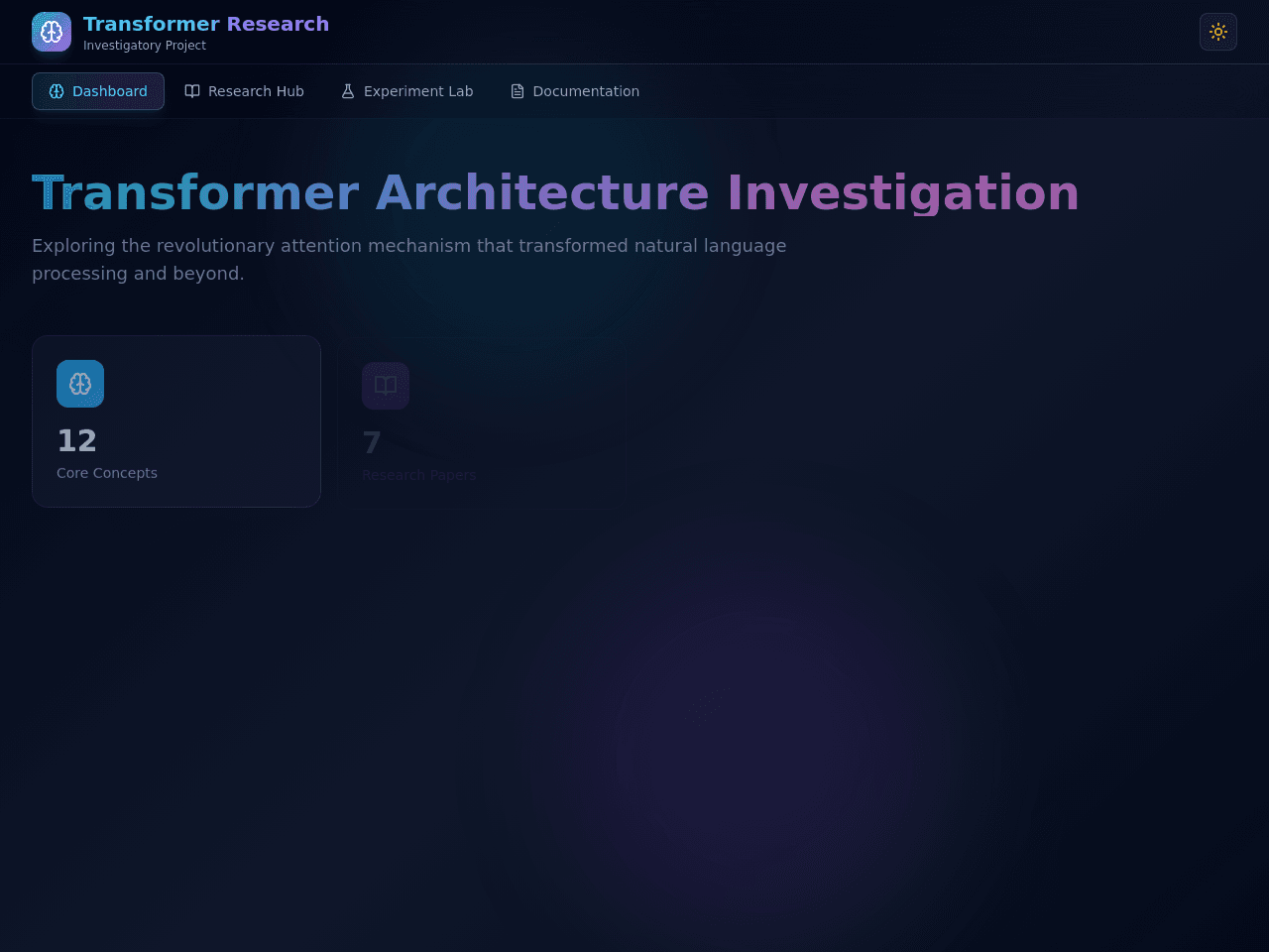 Transformer Insight Dashboard