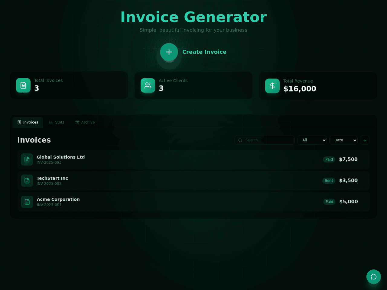 Invoice Generator