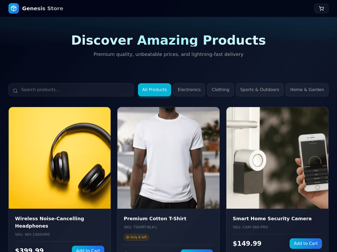 Commerce Portal