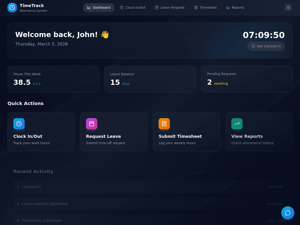 Attendance Tracker Pro