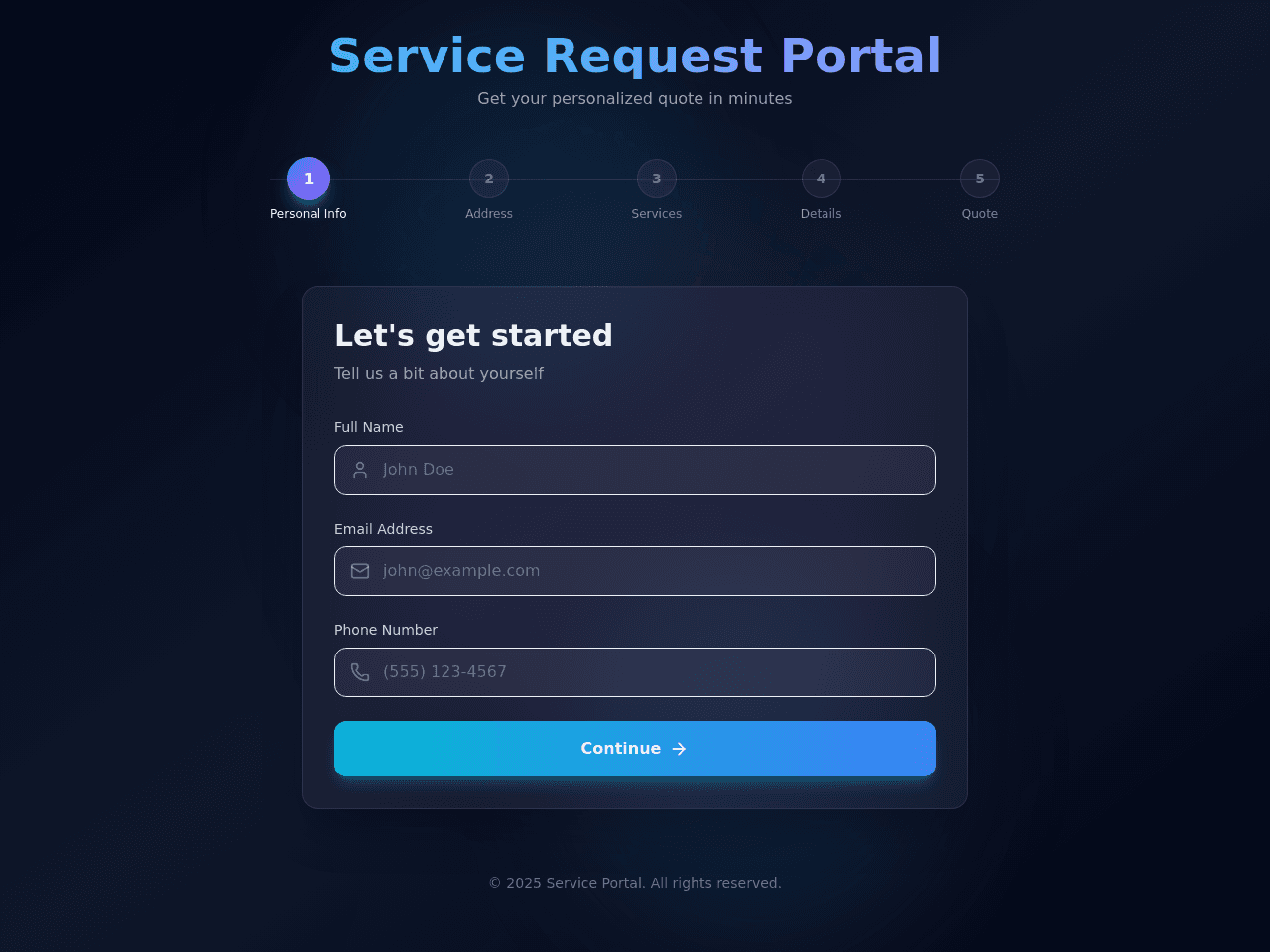 Lead Onboarding Portal