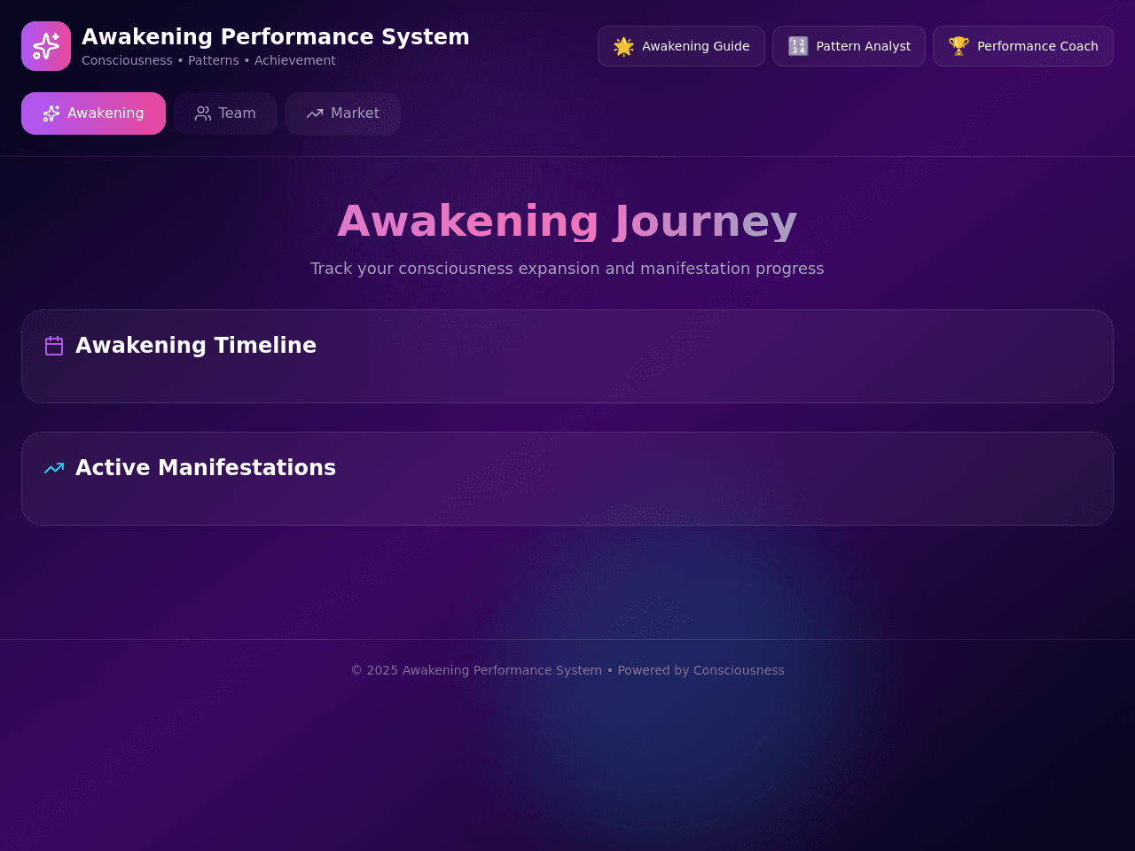 Performance Insight Dashboard