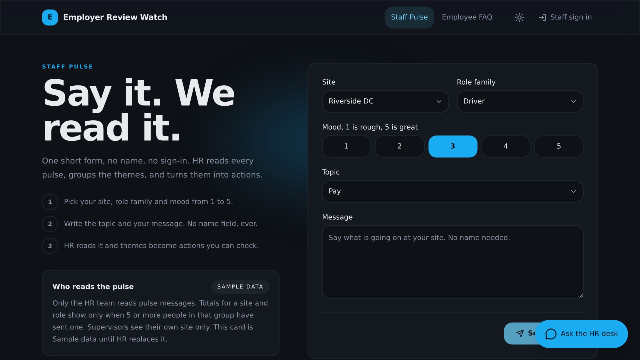 Employer Review Watch preview