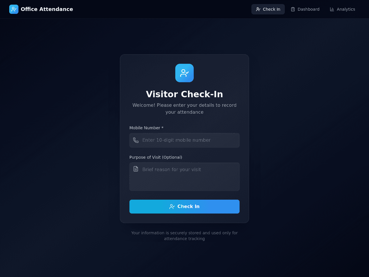 Attendance Log Portal
