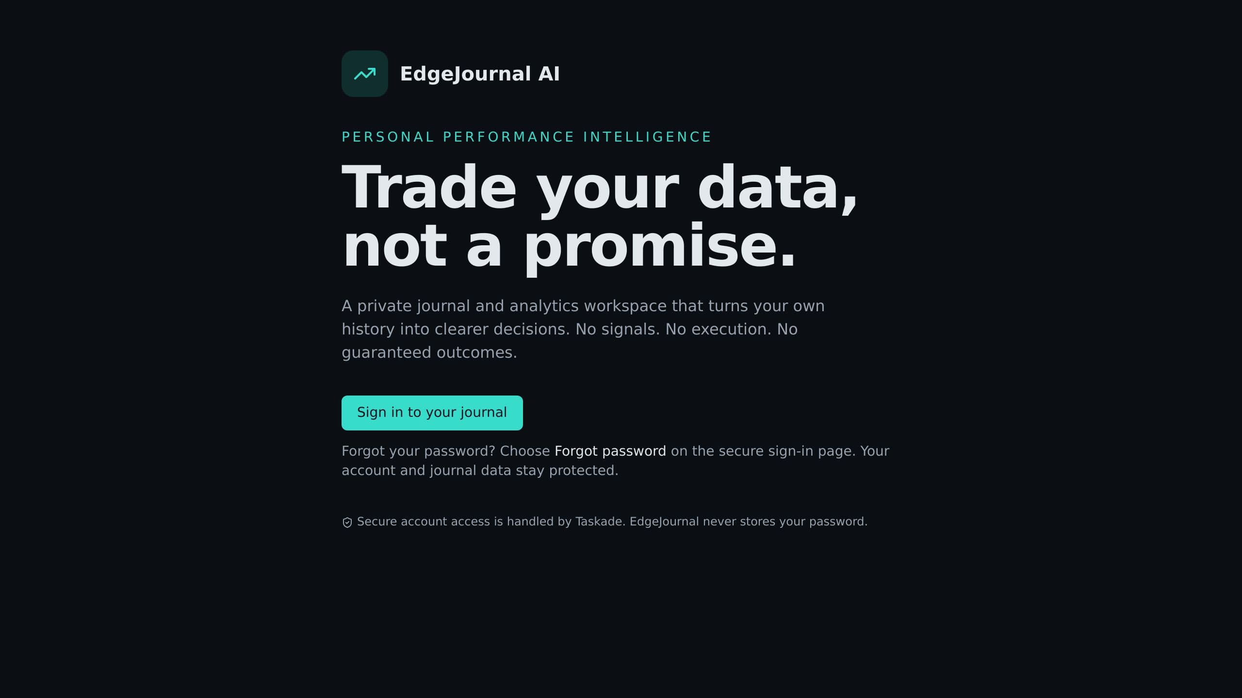 EdgeJournal Analytics