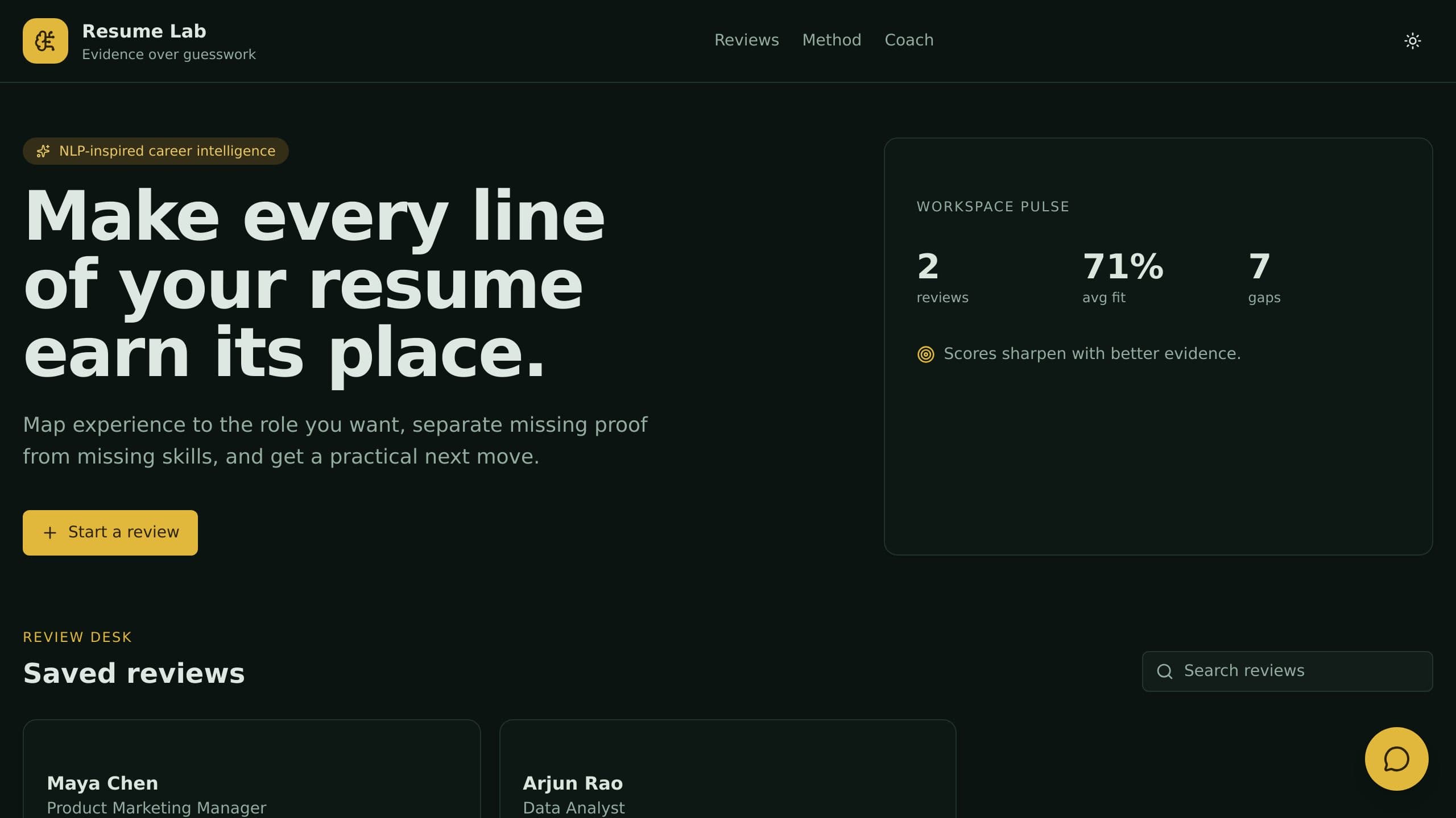 Resume Insight