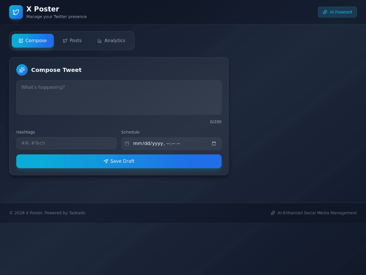 Post Flow Dashboard