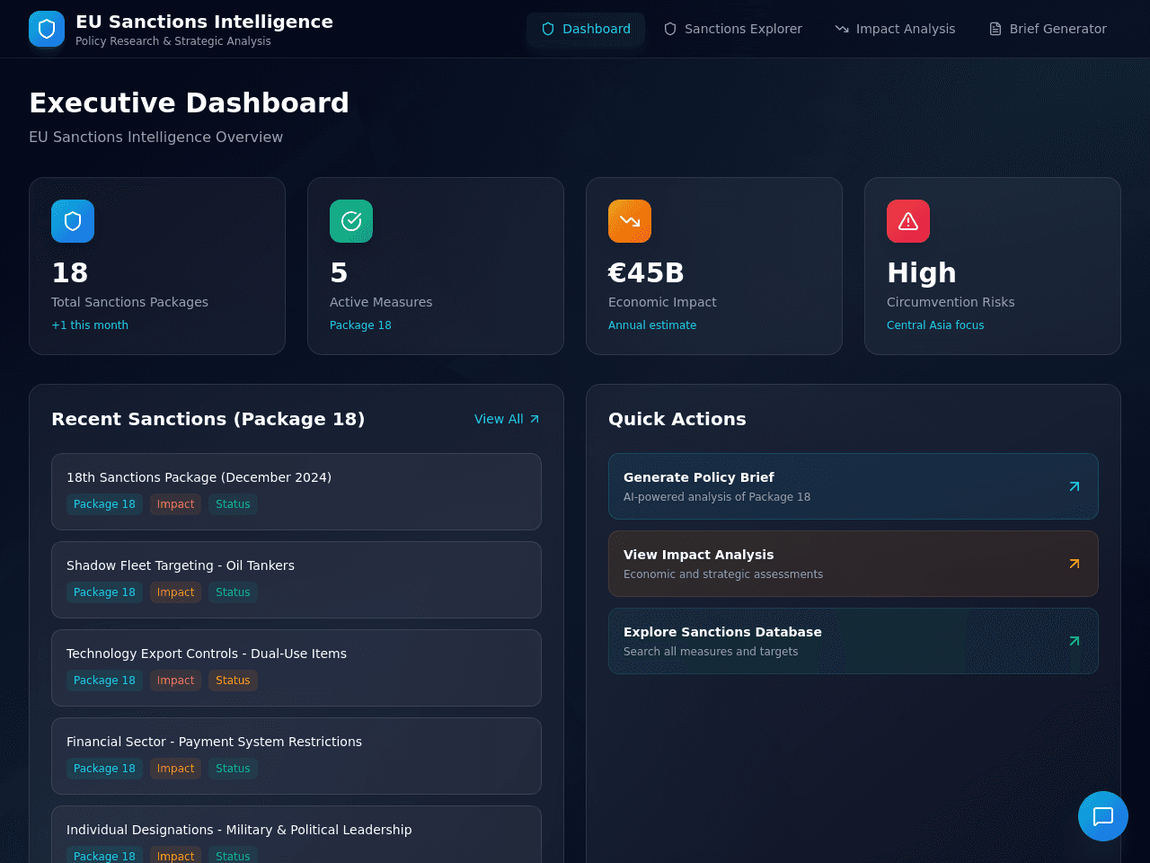 Policy Brief Builder