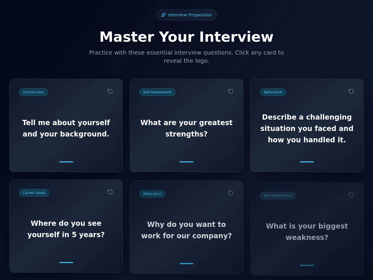 Interview Card Studio