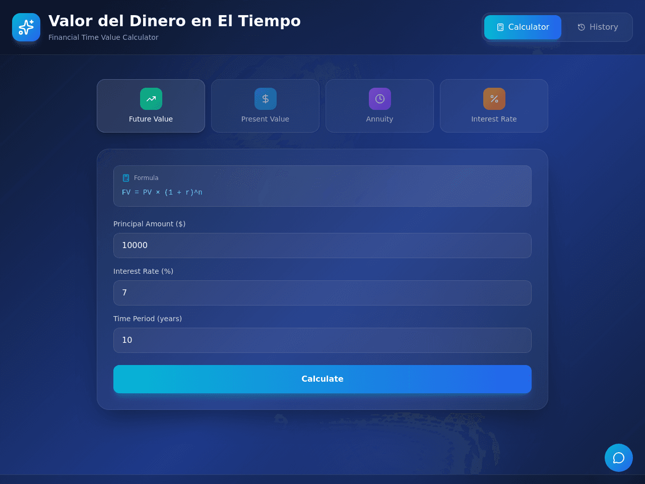 Time Value Dashboard