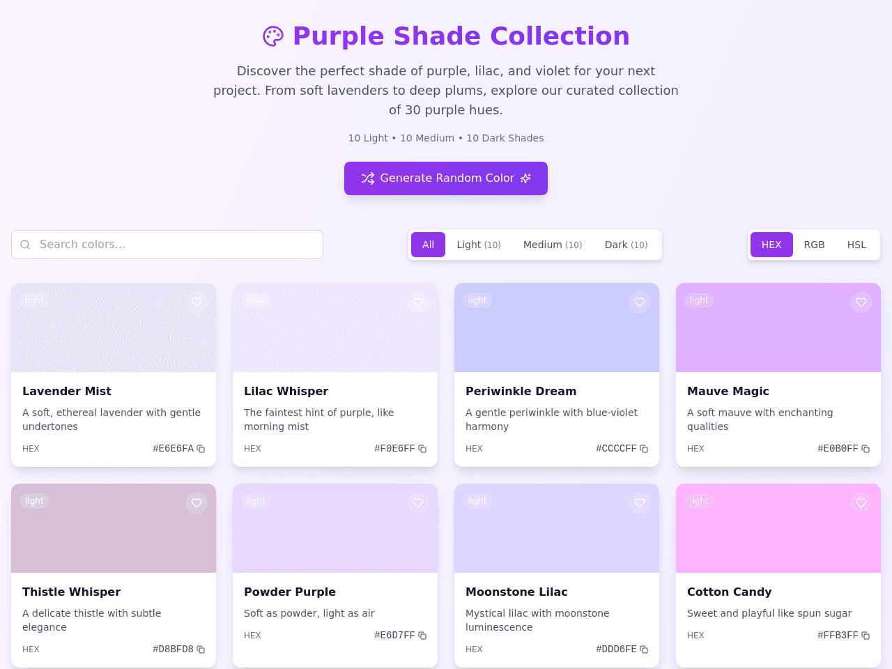 Shade Selector