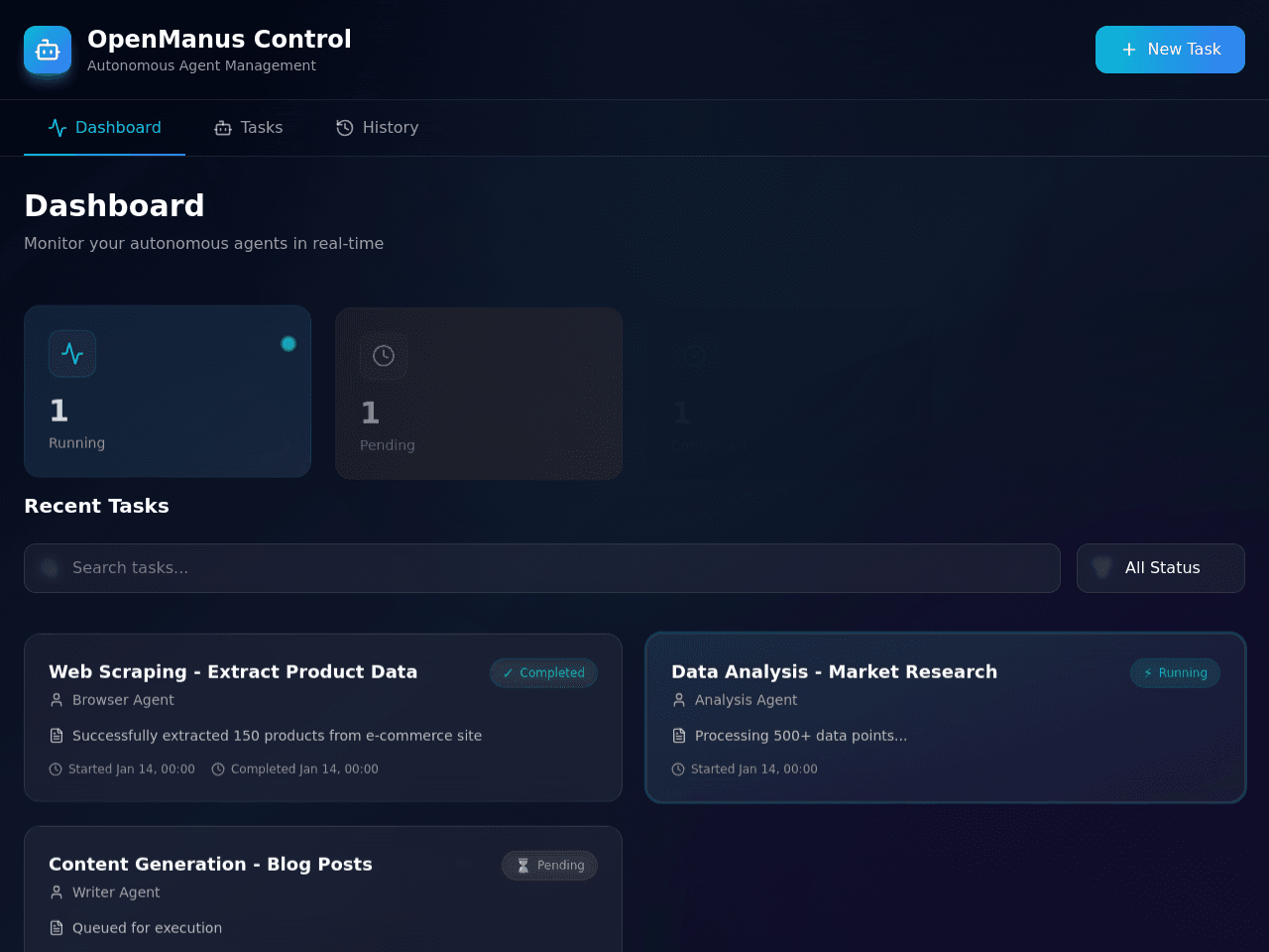 Agent Command Center