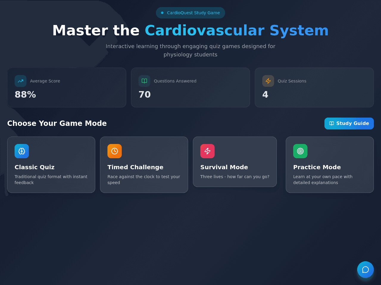 Cardio Study Quest
