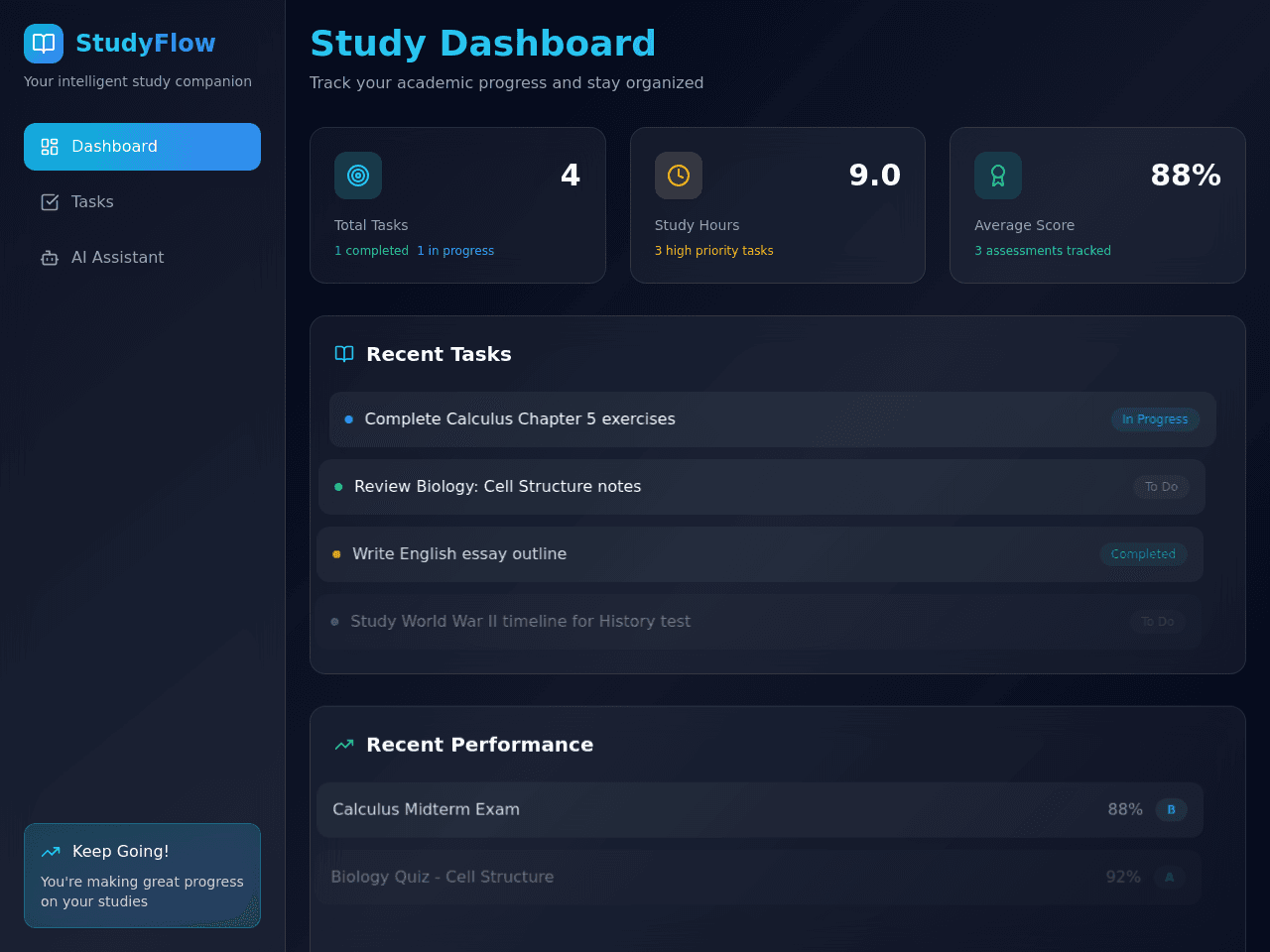 Study Flow Planner