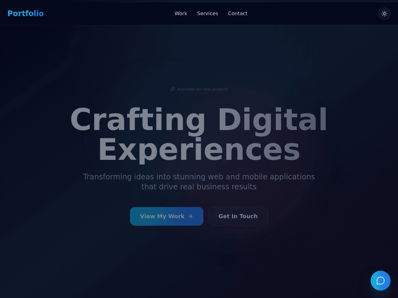 Portfolio Showcase Studio