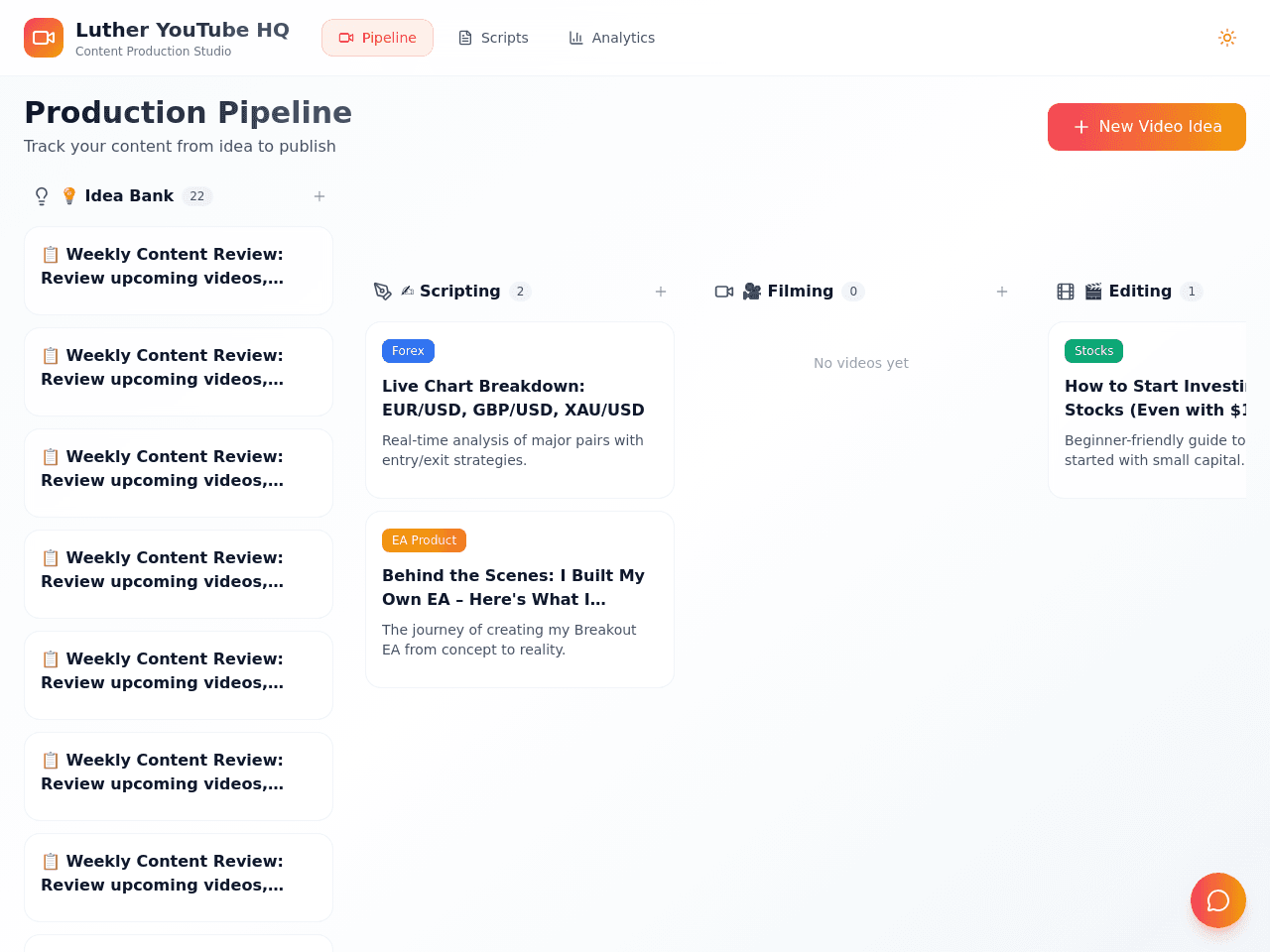 Content Planner Pro