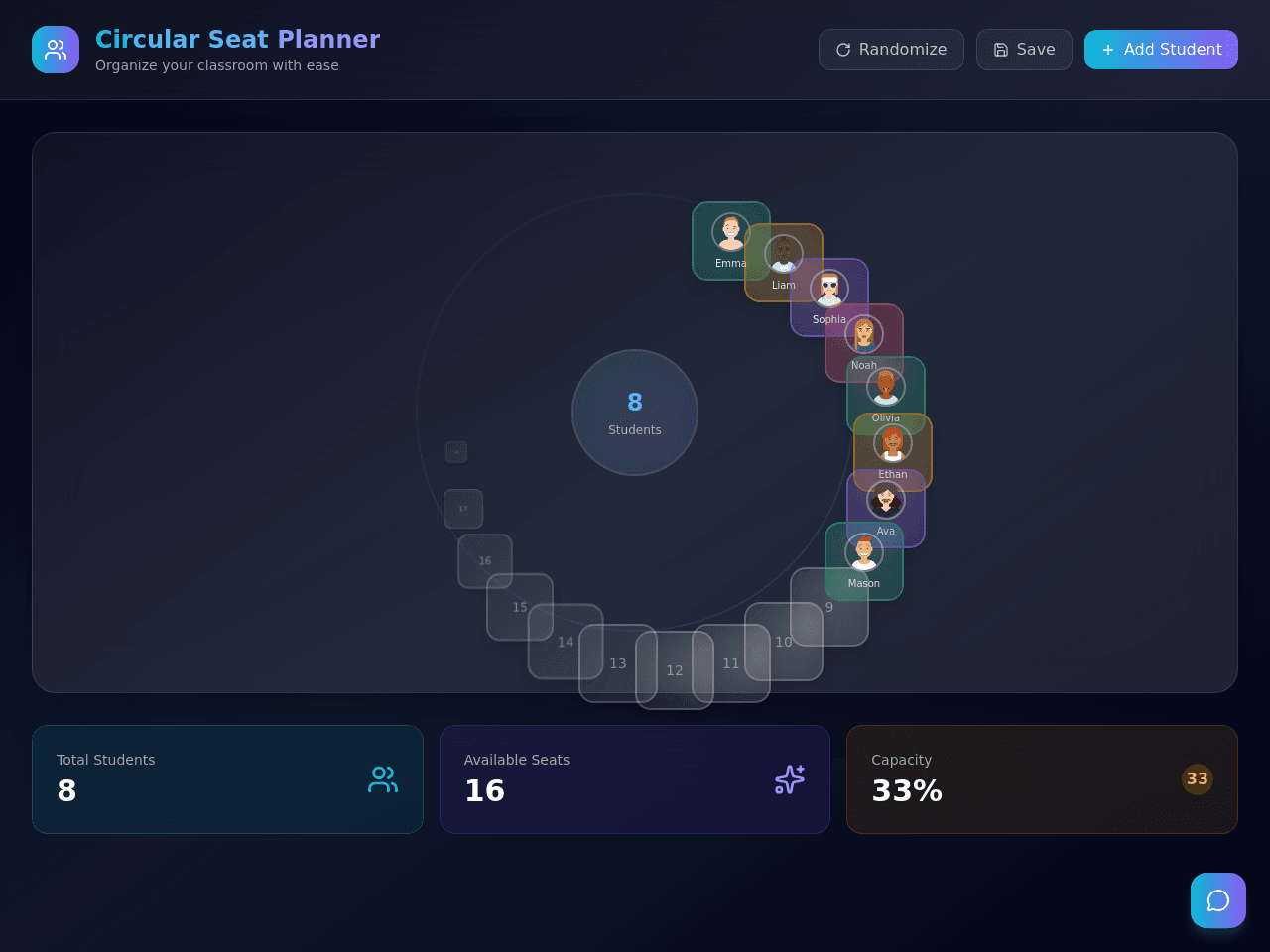 Classroom Circle Planner