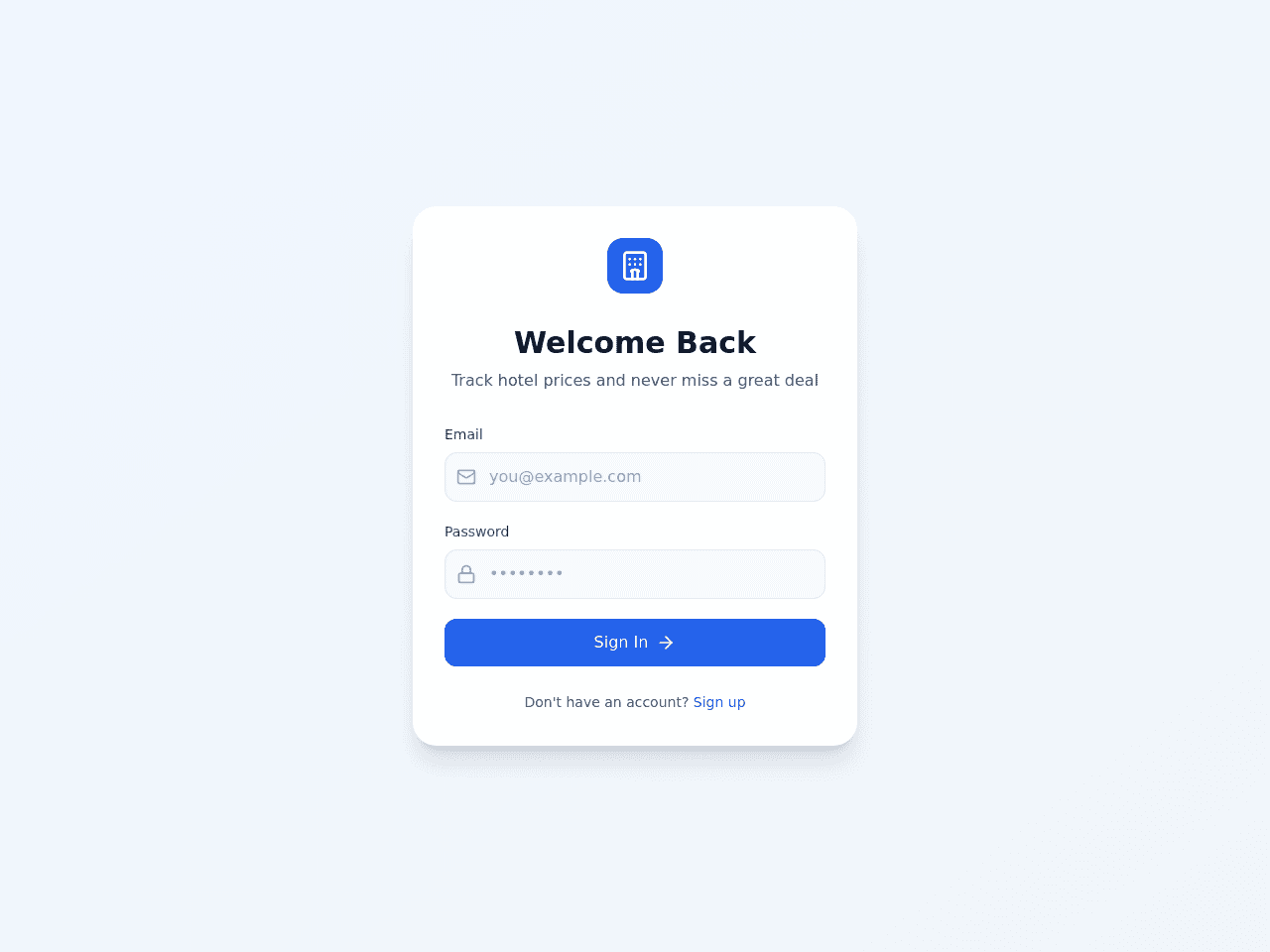 Room Price Tracker