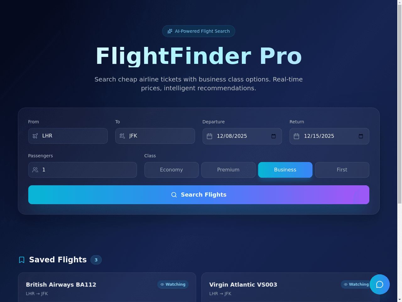 Flight Deal Portal