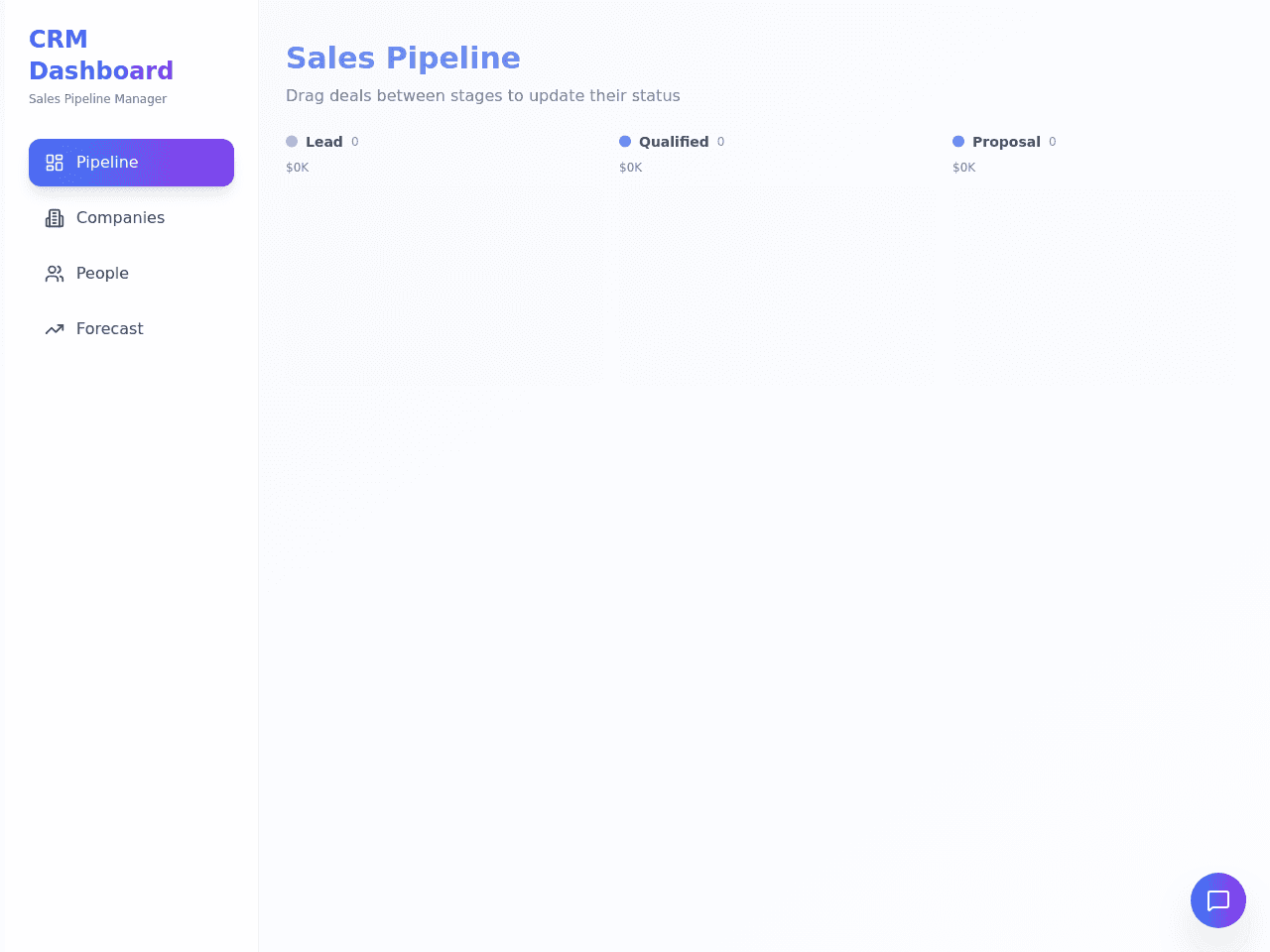 CRM Pipeline Portal