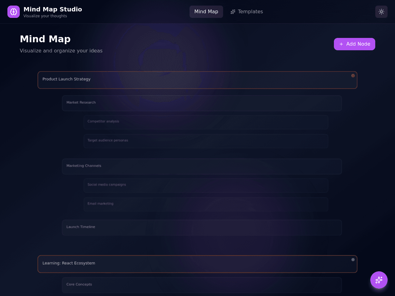 Mind Map Studio