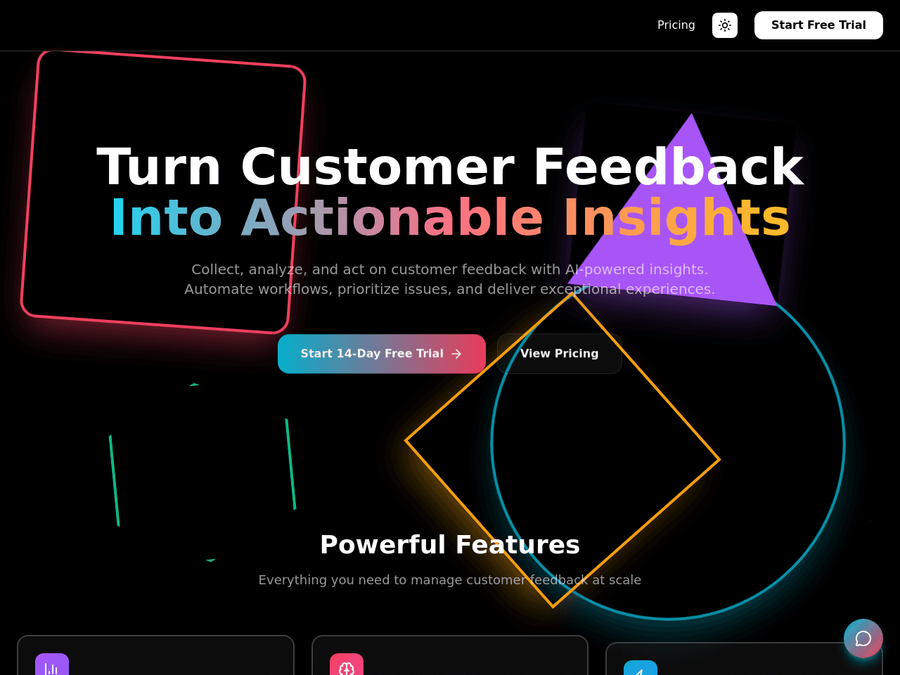 SaaS Landing Page