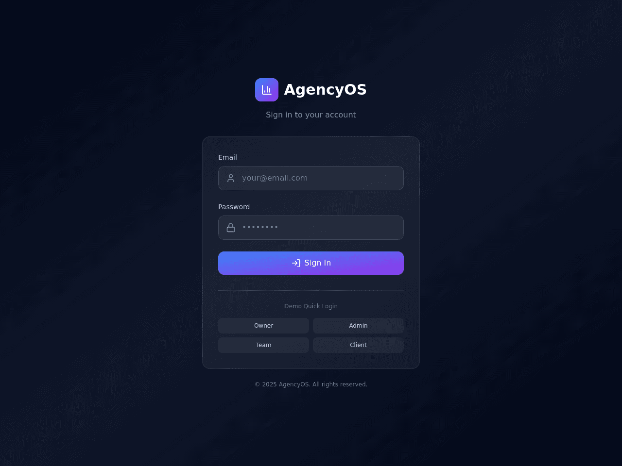 Agency Command Portal