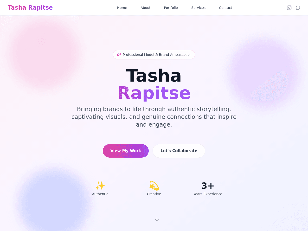 Tasha Rapitse Brand Portfolio