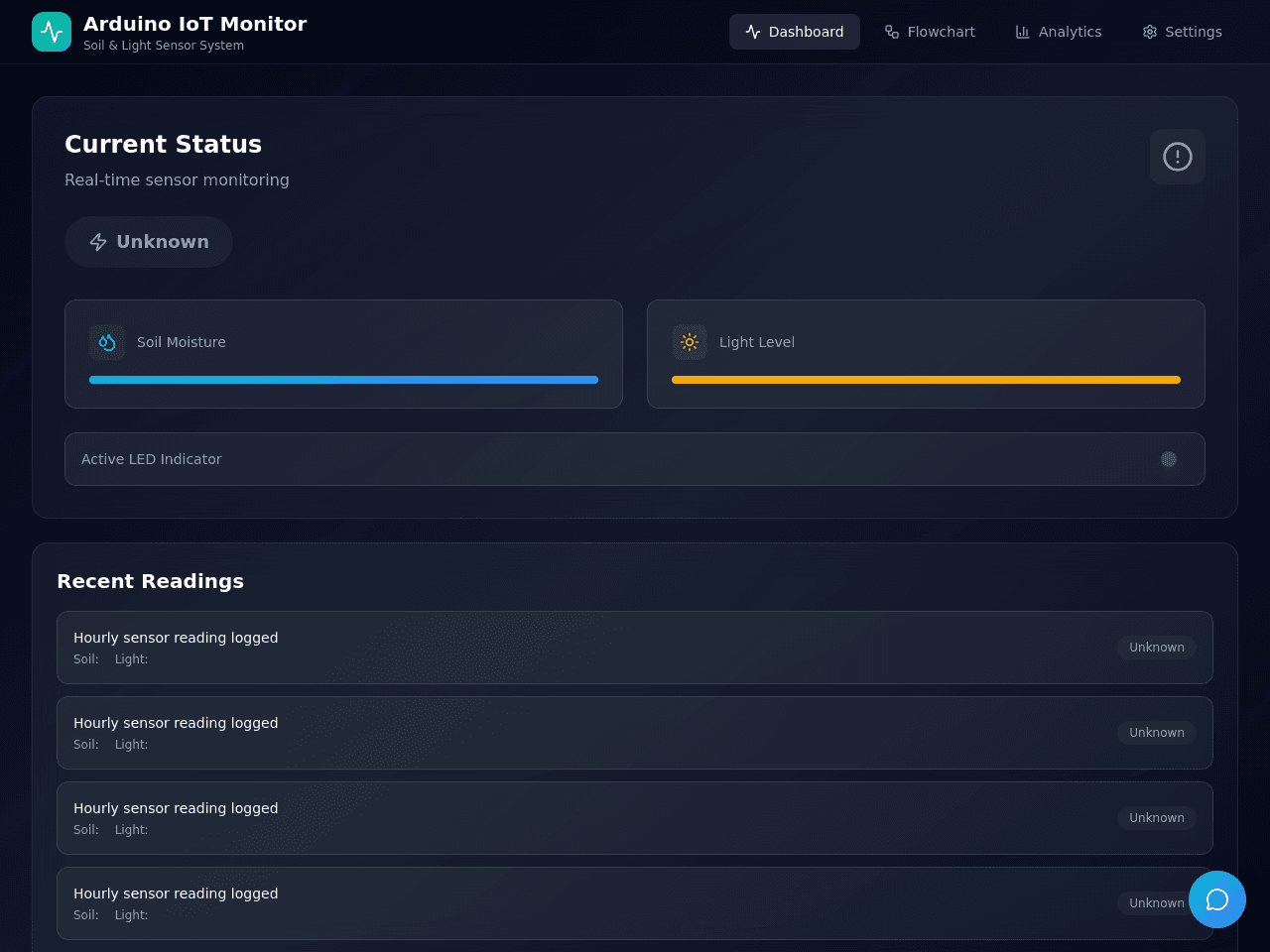 Sensor Monitor Dashboard