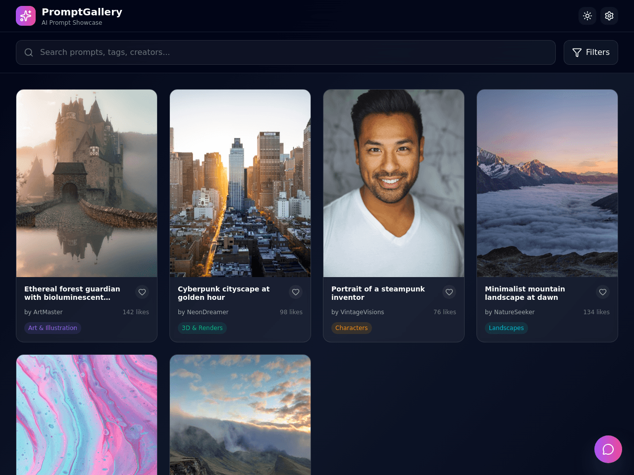 Prompt Image Gallery