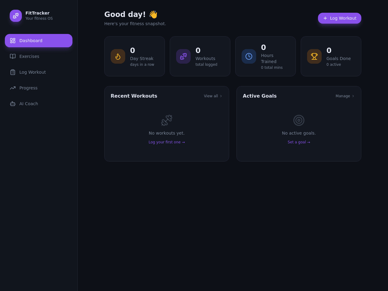 Fitness Flow Tracker