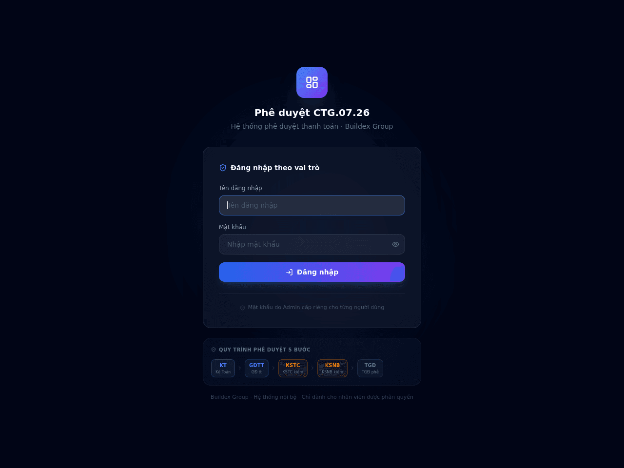 Payment Approval Dashboard