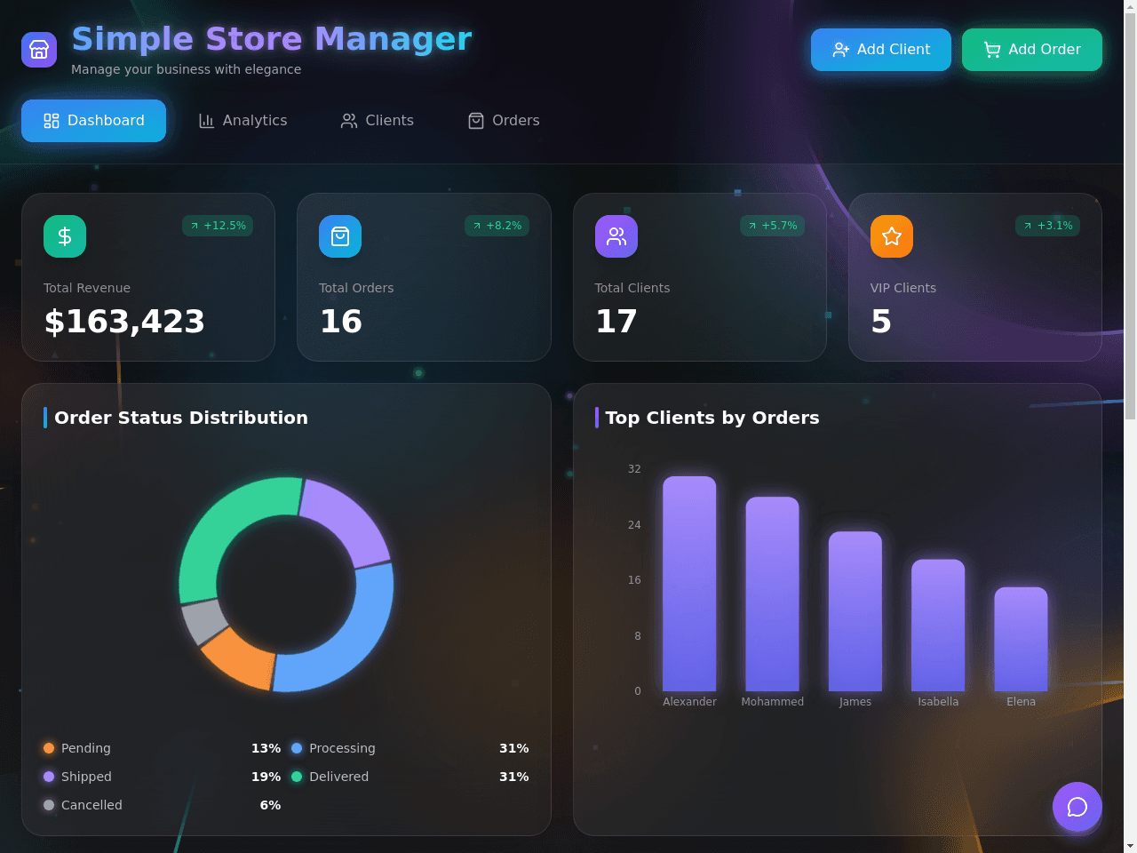 Simple Store Manager