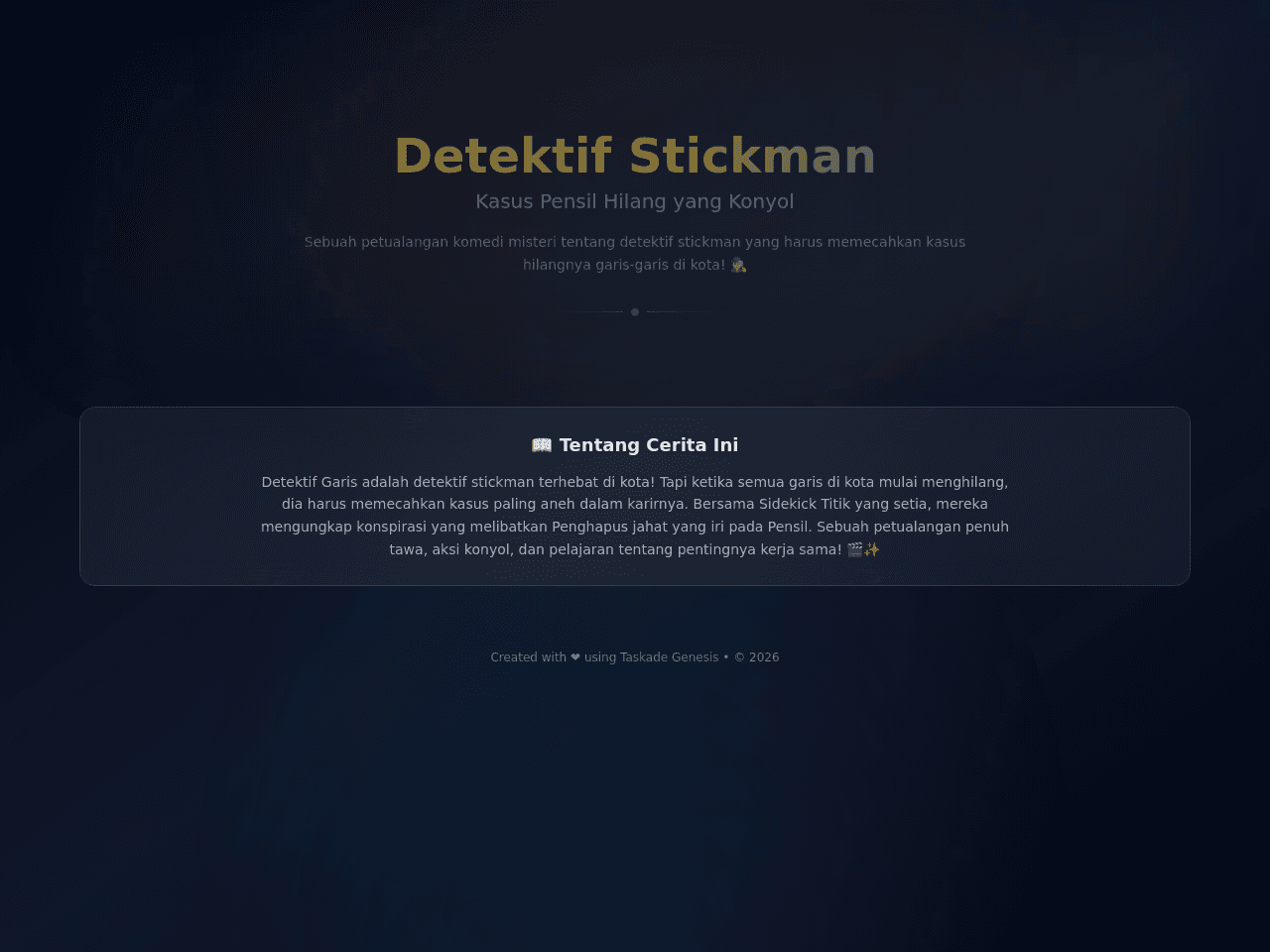 Detective Story Studio